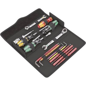 Wera, Wera Kraftform Kompakt SH 2 05136026001 Sanitär Werkzeugset 15teilig, Kraftform Kompakt SH 2 Sanitär / Heizung / Plumbkit, 15-teilig, Werkzeug-Set