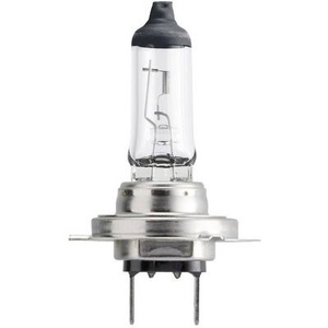Philips, Halogenlampe Vision H7 bis zu +30% mit 12V / 55W Sockel PX 26 d, Philips Premium Halogenlampe H7 | 55 W