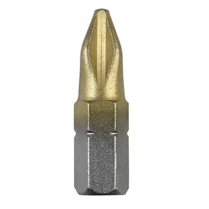 Bosch Accessories, Bosch Accessories Kreuzschlitz-Bit PH 1 TiN C 6.3 2 St., Bosch Schrauberbits PH1 | 25 mm