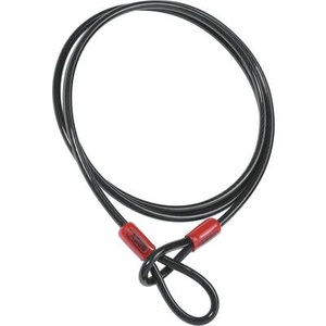 ABUS, ABUS Cobra 10/200 Schlaufenstahlkabel Schwarz, ABUS Cobra 10 Stahlkabel