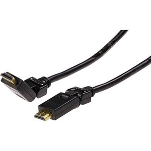 Schwaiger®, Schwaiger HDMI Anschlusskabel [1x HDMI-Stecker - 1x HDMI-Stecker] 1.3 m Schwarz, 