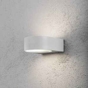 Konstmide, Außenwandleuchte Teramo grau, Konstsmide Teramo 7510-300 Außenwandleuchte Energiesparlampe, LED E27 40 W Grau