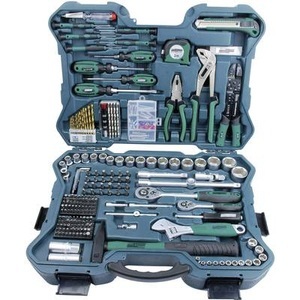 BRÜDER MANNESMANN, Brüder Mannesmann M29088 Heimwerker Werkzeugset im Koffer 303teilig, 