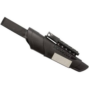 Mora of Sweden Bushcraft Survival 11742 Outdoormesser mit Feuerstarter, mit Schärfstein, mit Gürtelschlaufe, mit