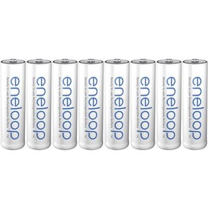 Panasonic eneloop NiMH-Akkus AA Mignon 1.900 mAh, 8er-Pack