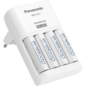 Panasonic Eneloop, Panasonic Eneloop Advanced Charger incl. 4x AA 1900mAh Batterie, 
