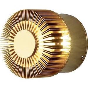 Konstmide, LED-Außenwandlampe Monza Strahlen rund bronze 9cm, Konstsmide Monza Small 7900-800 LED-Außenwandleuchte EEK: G (A - G) LED LED fest eingebaut 3 W Bronze