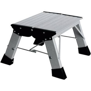 Krause Treppy PlusLine 130327 Aluminium Doppel-Klapptritt klappbar Arbeitshöhe (max.): 2.20 m Silber 1.8 kg