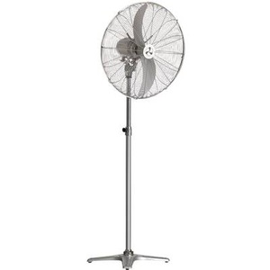 undefined, Windmaschine Standmodell Korb-Ø 690 mm, CasaFan WM2 Stand Eco Standventilator 123 W (Ø x H) 65 cm x 1580 mm Silber-Grau, Chrom (glänzend)
