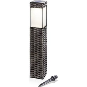 Esotec, LED-Solar-Standleuchte Rattan - universalweiß, esotec Solar-LED-Standleuchte Rattan