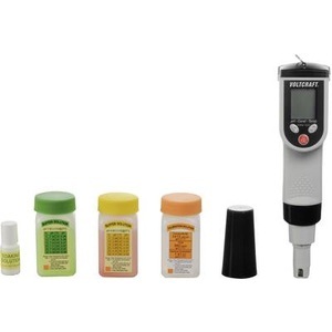 VOLTCRAFT, Kombi-Messgerät VOLTCRAFT KBM-100 pH-Wert, ORP, Temperatur, Leitfähigkeit, TDS und Salinität, VOLTCRAFT KBM-100 Kombi-Messgerät pH-Wert, Redox (ORP), Temperatur, Leitfähigkeit, Gelöste Teilchen (TDS), Salinität