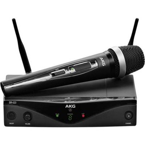 Akg, AKG WMS420 VOCAL SET D 5 ISM Funkmikrofon-Set Übertragungsart:Funk, 