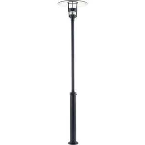 Konstsmide, Konstsmide 524-750 Freja Außenstandleuchte Energiesparlampe, LED E27 60 W EEK: abhängig v. Leuchtmittel (A++ - E), Mastleuchte Freja, schwarz