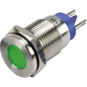 TRU COMPONENTS, TRU COMPONENTS LED-Signalleuchte Grün 12 V/DC GQ16F-D/J/G/12V/S, 