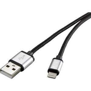 Renkforce, Renkforce Apple Lightning Anschlusskabel für Apple iPod/iPad/iPhone 3 m, Renkforce Apple Lightning Anschlusskabel für Apple iPod/iPad/iPhone 3 m