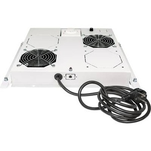 Intellinet, Intellinet 712781 19 Zoll 2 x Netzwerkschrank-Lüfter 1 HE Grau, Intellinet 712781 19 Zoll 2 x Netzwerkschrank-Lüfter 1 HE Grau