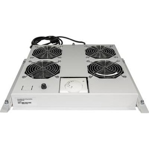 Intellinet, Intellinet 712798 19 Zoll 4 x Netzwerkschrank-Lüfter 1 HE Grau, Intellinet 712798 19 Zoll 4 x Netzwerkschrank-Lüfter 1 HE Grau