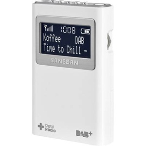 SANGEAN, Sangean Dpr-39W - Digitalradio (Dab+, FM, Weiss), 