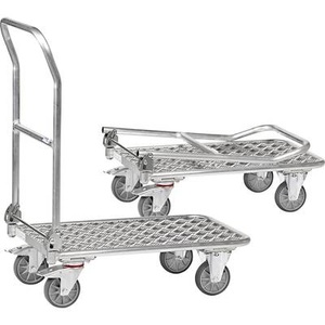 Fetra, Fetra 1133 Plattformwagen klappbar Aluminium Traglast (max.): 150 kg, fetra® Transportwagen aus Aluminium, Ladefläche BxT 450 x 720 mm