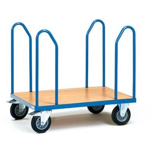 Fetra, Fetra 1581 Plattformwagen Stahl pulverbeschichtet Traglast (max.): 500 kg, fetra® Plattformwagen mit Seitenbügeln, Ladefläche BxT 600 x 1.000 mm