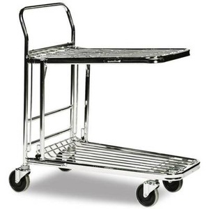 undefined, 13-1650 C+C Wagen klappbar Stahl verzinkt Traglast (max.): 300 kg, Lager- und Transportwagen, klappbarer Boden, Ladefläche BxT 435 x 770 mm