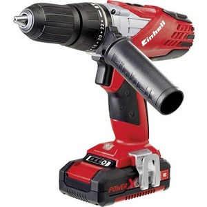 Einhell, Einhell Power X-Change TE-CD 18-2 Li-i Akku-Schlagbohrschrauber 18 V 1.5 Ah Li-Ion inkl. Akku, inkl. Koffer, 