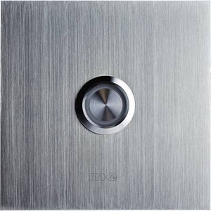 m-e modern-electronics, m-e modern-electronics 41012 Klingelplatte beleuchtet 1fach Silber 8-24 V AC/DC/1 A, m-e modern-electronics 41012 Klingelplatte 1fach Silber 8-24 V AC/DC/1 A