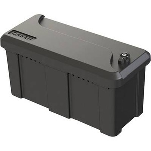 LAS, Werkzeugkiste-Deichselbox 30 kg Polypropylen LAS 11790 56 cm x 27 cm x 25 cm, LAS Anhänger-Deichselbox, 23 l