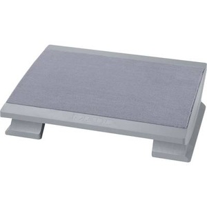 Maul, MAUL Fußstütze, ergonomisch Stellfläche BxT 450 x 390 mm, mit Teppichbelag grau, Maul Fussstütze Ergonomisch komfortabel