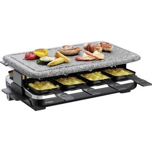 TRISA, Trisa Raclette Hot Stone 8 Pfännchen, 