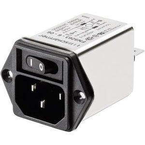 Schaffner, Schaffner FN 9263-3-06 Netzfilter mit Kaltgerätebuchse 250 V/AC 3 A 2 mH (B x H) 46 mm x 32.2 mm 1 St., 