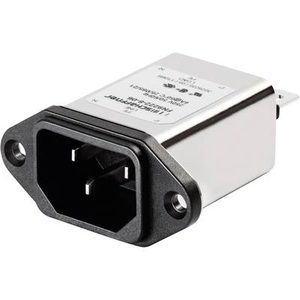 Schaffner, Schaffner FN 9222-10-06 Netzfilter mit Kaltgerätebuchse 250 V/AC 10 A 0.225 mH (B x H) 48 mm x 22.5 mm 1 St., 
