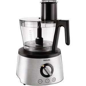 Philips, Philips HR7778/00 Küchenmaschine 1300 W Edelstahl, Schwarz, 