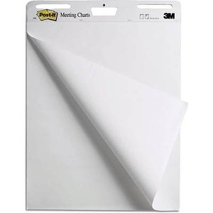 POST-IT, Post-it Flipchartpapier Meeting Charts 559 Anzahl der Blätter: 30 blanko 63.5 cm x 76.2 cm Weiß, Post-it Flipchart-Marker Post-it Super Sticky 63.5 cm x 76.2 cm