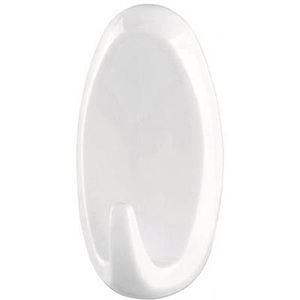 Tesa, Powerstrips® Haken Large oval Weiß 58013-00049 tesa Inhalt: 2 St., TESA Powerstrips Haken 580130004 weiss, 2 Stück