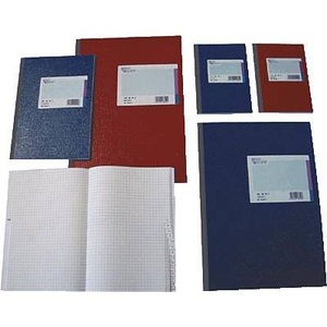 König & Ebhardt, König & Ebhardt Notizbuch Kladde 8616272-100SB96 kariert Rot Anzahl der Blätter: 96 DIN A6, König & Ebhardt Geschäftsbuch DIN A6 Kariert 70 g/m² Rot 96 Blatt