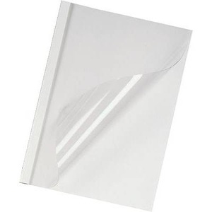 undefined, GBC Thermobindemappe 1,5mm A4 IB370014 weiss 100 Stück, GBC Einbanddeckel für 5-15 Blatt, 100 Stück, Weiss