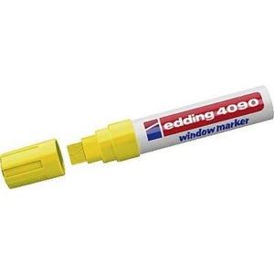 edding, edding Windowmarker 4090 Neongelb, Farbe, Edding 4090, Windowmarker, 4-15mm, neongelb, 4090-65