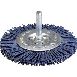 Wolfcraft, Wolfcraft 2726000 Scheibenbürste Ø 75 mm Nylondraht Schaft-Ø 1/4 (6.3 mm) 1 St., Wolfcraft Nylon-Scheibenbürste | ? 7.5 cm