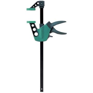 Wolfcraft, EHZ Easy 75-300 - Einhandzwinge Wolfcraft 3021000 Spannbereich:300 mm Ausladungs-Maße:75 mm, Wolfcraft Einhandzwinge | 50 cm
