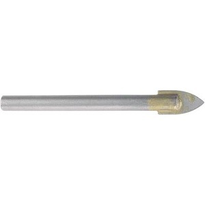 Wolfcraft, Wolfcraft 7976010 Glas- und Fliesenbohrer 6 mm Gesamtlänge 100 mm Zylinderschaft 1 St., Wolfcraft Fliesen- und Glasbohrer | ? 6 mm