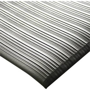 undefined, Anti-Ermüdungsmatte Breite 1220 mm, pro lfd. m grau, COBA Europe AL060005C Orhomat Ribbed Arbeitsplatzmatte (Meterware) Grau