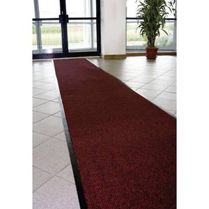 undefined, Schmutzfangmatte für innen, Flor aus Polypropylen Breite 900 mm, pro lfd. m schwarz / rot, COBA Europe VP010307C VP010307C Schmutzfangmatte Vyna-Plush Schwarz/Rot (Meterware)