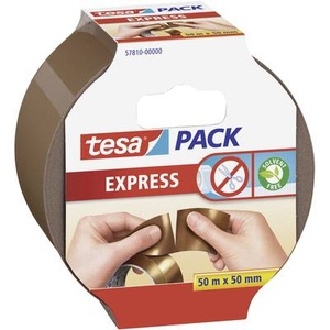 Tesa, tesa 57810 57810-00-01 Packband tesapack® Express Braun (L x B) 50 m x 50 mm 1 Rolle(n), tesa Packband tesapack Express Braun 50 mm (B) x 50 m (L) PP (Polypropylen)