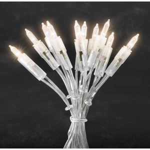 Konstmide CHRISTMAS, Warmweiß leuchtende Minilichterkette LED 50-flg, Konstsmide 6303-103 Mini-Lichterkette Innen EEK: G (A - G) netzbetrieben Anzahl Leuchtmittel 50 LED Warmweiß Beleuchtete