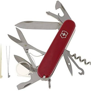 Victorinox, Victorinox Explorer 1.6703 Schweizer Taschenmesser Anzahl Funktionen 16 Rot, Victorinox Explorer - Rot - 91 mm