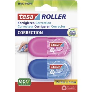 undefined, TESA Korrekturroller Mini 5mmx6m 598170000 2 Farben ass., TESA Korrekturroller Mini 5mmx6m 598170000 2 Farben ass.