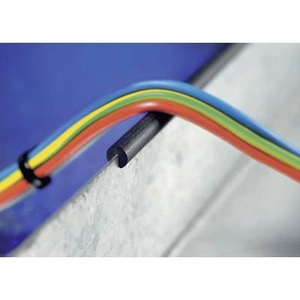 HellermannTyton, HellermannTyton PS1-PVC-BK-75M Kantenschutz PVC Schwarz Meterware, HellermannTyton PS1-PVC-BK-75M Kantenschutz PVC Schwarz Meterware