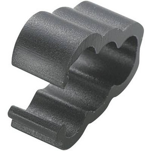 TRU COMPONENTS, TRU COMPONENTS 1593105 TC-RC-34203 Befestigungsschelle schraubbar Schwarz 1 St., 