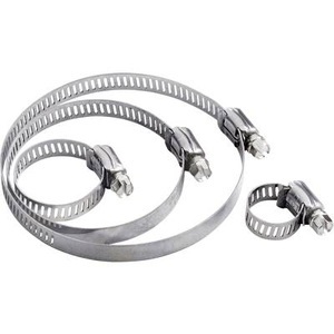 TRU COMPONENTS, TRU COMPONENTS 544920 Schlauchschellen Sechskantschraubenkopf mit Schlitz Silber 1 St., 